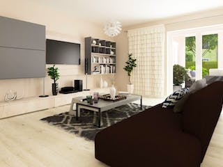 Massivhaus Bungalow BL 135 Variante T von Baudirekt,  Innenansicht 4