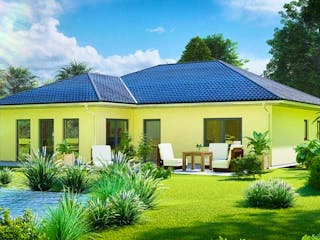 Massivhaus Bungalow RANGSDORF von Aktuell Bau, Bungalow Außenansicht 2