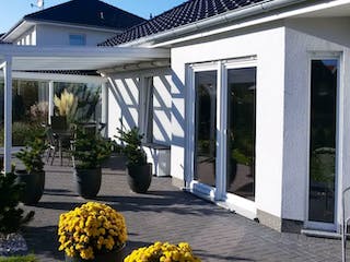 Massivhaus Bungalow Rerik von ROTH MASSIVHAUS, Bungalow Außenansicht 1