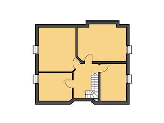 Massivhaus Bungalow Rerik von ROTH MASSIVHAUS, Bungalow Grundriss 2