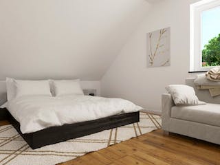 Massivhaus Doppelhaus DH 130 Variante M von Baudirekt, Innenansicht 1