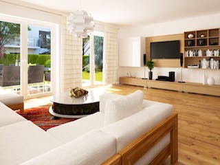 Massivhaus Doppelhaus DH 130 Variante M von Baudirekt, Innenansicht 7