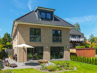 Massivhaus Duo Stadtvilla 130 von ECO System HAUS Schlüsselfertig ab 292600€, Stadtvilla Außenansicht 1