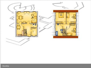 Massivhaus Edition-2 ID-Massivhaus von CASA Haus Ausbauhaus ab 99850€,  Grundriss 1