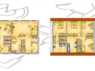 Massivhaus Edition-6 ID-Massivhaus von CASA Haus Ausbauhaus ab 136850€,  Grundriss 1