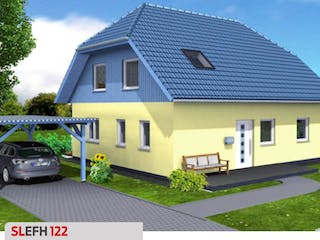 Massivhaus Einfamilienhaus 122 von SL Bau, Außenansicht 2
