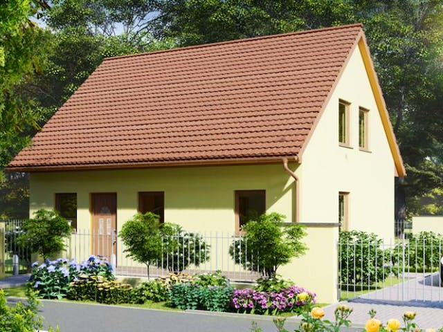 Massivhaus Einfamilienhaus FAMILY von Aktuell Bau,  Außenansicht 1