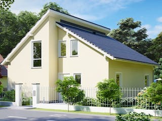 Massivhaus Einfamilienhaus GIFHORN von Aktuell Bau, Außenansicht 1