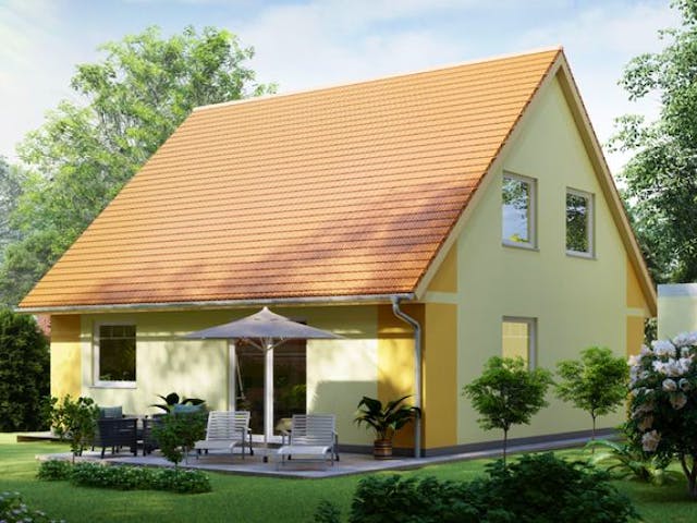 Massivhaus Einfamilienhaus MAGDEBURG von Aktuell Bau,  Außenansicht 1