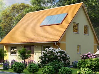 Massivhaus Einfamilienhaus MAGDEBURG von Aktuell Bau,  Außenansicht 2