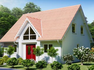 Massivhaus Einfamilienhaus MAHLOW von Aktuell Bau, Außenansicht 2