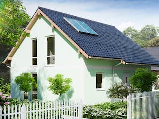 Massivhaus Einfamilienhaus RADEBEUL von Aktuell Bau, Außenansicht 1