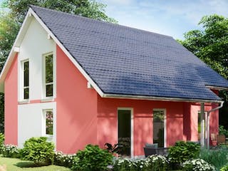 Massivhaus Einfamilienhaus SAAROW von Aktuell Bau, Außenansicht 1