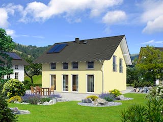 Massivhaus Flair 125 Süd von Town & Country Haus Deutschland Schlüsselfertig ab 156590€,  Außenansicht 3