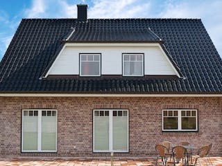 Massivhaus FRIESE von Kagebau,  Außenansicht 3