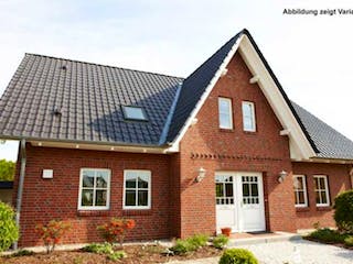 Massivhaus Friesenhaus Föhr von Elmbau,  Außenansicht 1