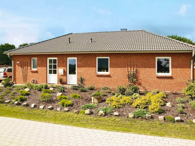 Massivhaus Hans Christiansen 115 von Stoll Haus Schlüsselfertig ab 185200€, Bungalow Außenansicht 1 Massivhaus Hans Christiansen 115 von Stoll Haus Schlüsselfertig ab 185200€, Bungalow Außenansicht 1