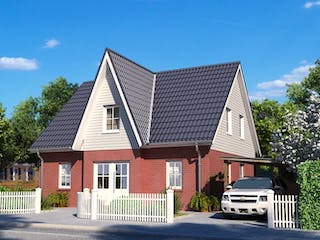 Massivhaus Haus Birke 140 von Baufuchs-Massivhaus Schlüsselfertig ab 241400€, Außenansicht 2