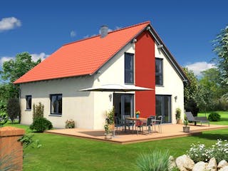 Massivhaus Haus Classic von ÄSTHETIK-HAUS Schlüsselfertig ab 224280€, Außenansicht 3