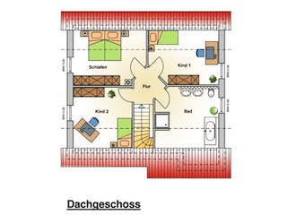 Massivhaus Haus Classic von ÄSTHETIK-HAUS Schlüsselfertig ab 224280€, Grundriss 1