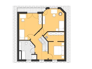 Massivhaus Haus Schwerin von ROTH MASSIVHAUS, Grundriss 1