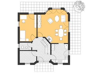 Massivhaus Haus Schwerin von ROTH MASSIVHAUS, Grundriss 2