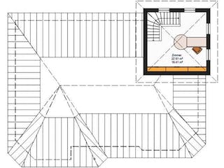 Massivhaus IL-3-164 von Elbe-Haus, Bungalow Grundriss 1