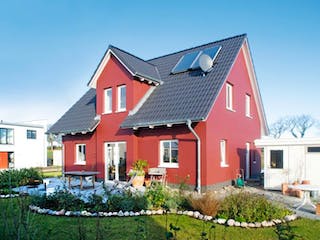 Massivhaus Johannes Gutenberg 135 von Stoll Haus Schlüsselfertig ab 190800€,  Außenansicht 1