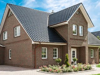 Massivhaus KAPITÄN von Kagebau,  Außenansicht 3