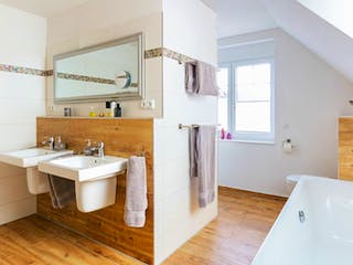 Massivhaus Kapitänshaus 160 von ECO System HAUS Schlüsselfertig ab 339000€, Satteldach-Klassiker Innenansicht 1