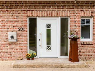 Massivhaus Kapitänshaus 160 von ECO System HAUS Schlüsselfertig ab 339000€, Satteldach-Klassiker Außenansicht 2