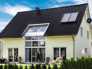 Massivhaus KIBITZHÖHE von Kagebau,  Außenansicht 3