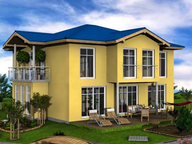 Massivhaus Massivhaus Bad Nauheim von Immobilien Atelier Klaus Reuter, Stadtvilla Außenansicht 1 Massivhaus Massivhaus Bad Nauheim von Immobilien Atelier Klaus Reuter, Stadtvilla Außenansicht 1