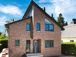 Massivhaus SASEL von Kagebau, Außenansicht 1