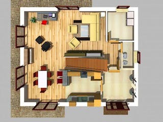 Massivhaus Satteldachhaus Version 142 von Grundsteinhaus Schlüsselfertig ab 221600€,  Grundriss 1