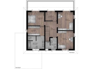 Massivhaus Stadtvilla Lautzert 40-031 von Econ Das Haus, Stadtvilla Grundriss 2