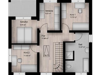 Massivhaus Stadtvilla Polch 40-035 von Econ Das Haus,  Grundriss 1