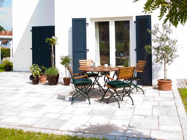 Massivhaus Stadtvilla Sander von Zaunmüller Massivhaus, Stadtvilla Außenansicht 3