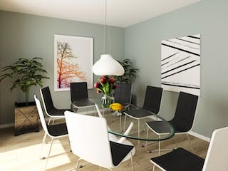 Massivhaus Stadtvilla SV140 Variante M von Baudirekt, Stadtvilla Innenansicht 10