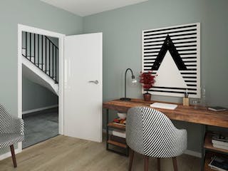 Massivhaus Stadtvilla SV140 Variante M von Baudirekt, Stadtvilla Innenansicht 4