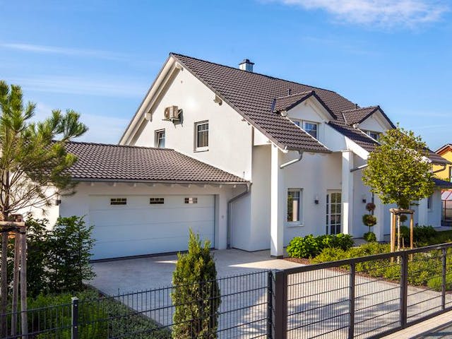 Massivhaus Stadtvilla Ungermann von Zaunmüller Massivhaus, Stadtvilla Außenansicht 3