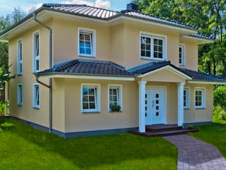 Massivhaus Villa Ravenna von ROTH MASSIVHAUS Schlüsselfertig ab 465100€, Stadtvilla Außenansicht 3