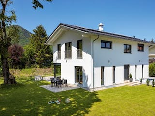 Fertighaus Vitalhaus Aschau von Regnauer Hausbau, Außenansicht 2
