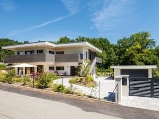 Fertighaus Vitalhaus Fabienne von Regnauer Hausbau,  Außenansicht 1