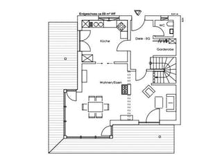 Fertighaus Vitalhaus Traunstein von Regnauer Hausbau Schlüsselfertig ab 523785€, Grundriss 1