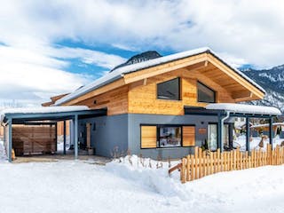 Fertighaus Vitalhaus Wildmoos von Regnauer Hausbau,  Außenansicht 5