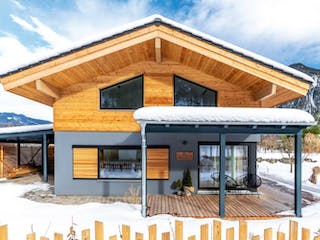 Fertighaus Vitalhaus Wildmoos von Regnauer Hausbau,  Außenansicht 2