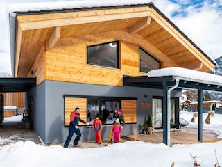 Fertighaus Vitalhaus Wildmoos von Regnauer Hausbau,  Außenansicht 3