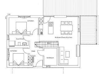 Fertighaus Vitalhaus Wildmoos von Regnauer Hausbau,  Grundriss 2