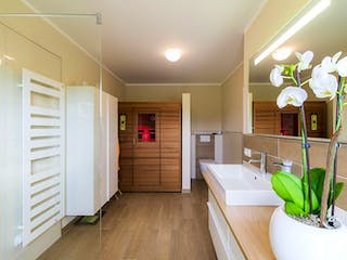 Massivhaus WimbergerHaus Kundenhaus Starker von Wimberger Bau, Bungalow Innenansicht 1